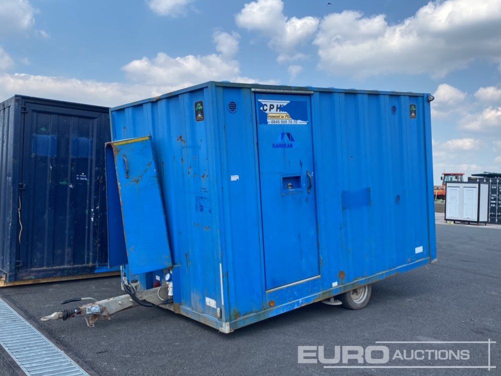 Groundhog Single Axle Welfare Unit, 6KvA Generator (Key & Remote in Office) - حاوية شحن: صورة 1 Groundhog Single Axle Welfare Unit, 6KvA Generator (Key & Remote in Office) - حاوية شحن: صورة 1