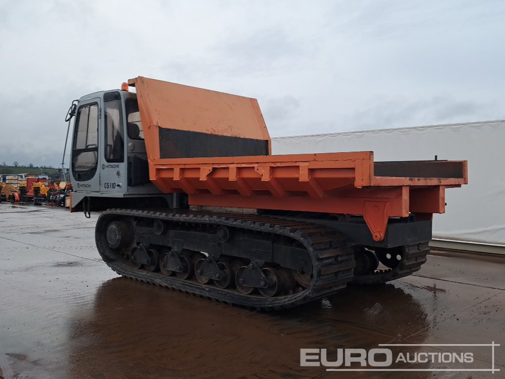 Hitachi CG110D-SC - شاحنة قلابة مجنزرة: صورة 3 Hitachi CG110D-SC - شاحنة قلابة مجنزرة: صورة 3