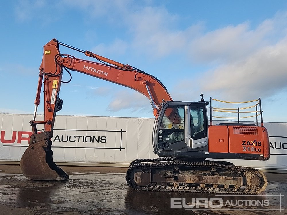 Hitachi ZX210LC-3 - حفار زحاف: صورة 2 Hitachi ZX210LC-3 - حفار زحاف: صورة 2