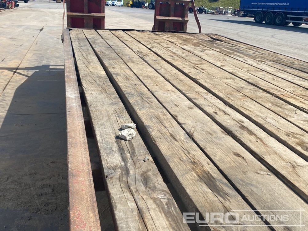المقطورة الزراعية JPM Twin Axle Low Loader, Hydraulic Brakes, Ramps: صورة 16