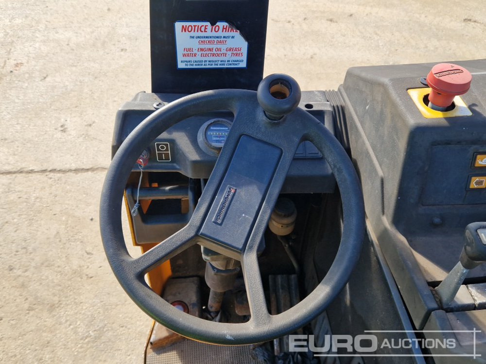 رافعة شوكية Jungheinrich Electric Side Loader Forklift, 3 Stage Free Lift Mast, Forks, Charger: صورة 21