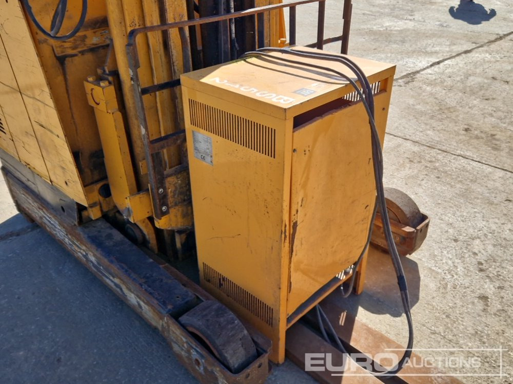 رافعة شوكية Jungheinrich Electric Side Loader Forklift, 3 Stage Free Lift Mast, Forks, Charger: صورة 13