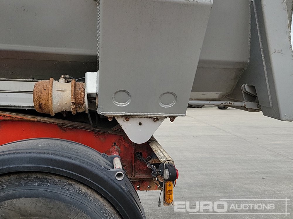 قلابة نصف مقطورة نصف مقطورة قلابة Kel-berg Tri Axle Bulk Tipping Trailer, Aluminium Body, Tail Gate: صورة 29