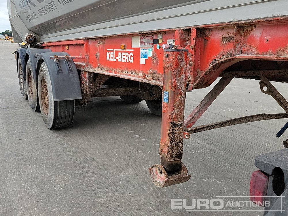 قلابة نصف مقطورة نصف مقطورة قلابة Kel-berg Tri Axle Bulk Tipping Trailer, Aluminium Body, Tail Gate: صورة 22
