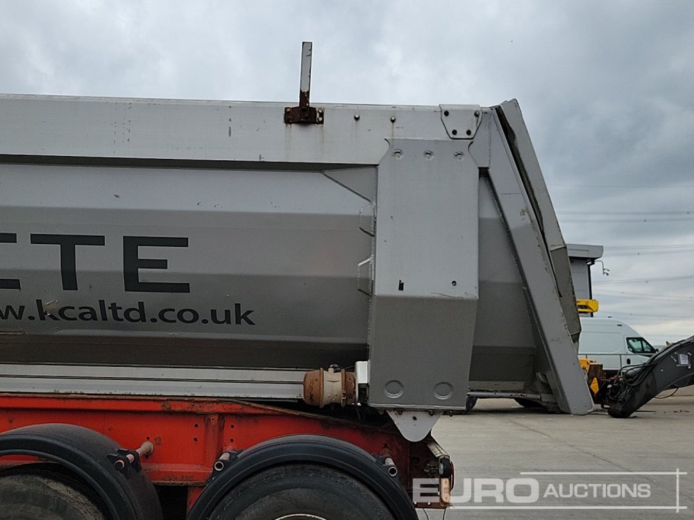قلابة نصف مقطورة نصف مقطورة قلابة Kel-berg Tri Axle Bulk Tipping Trailer, Aluminium Body, Tail Gate: صورة 30