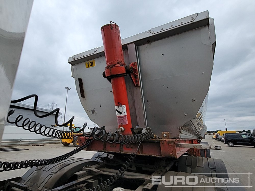 قلابة نصف مقطورة نصف مقطورة قلابة Kel-berg Tri Axle Bulk Tipping Trailer, Aluminium Body, Tail Gate: صورة 8