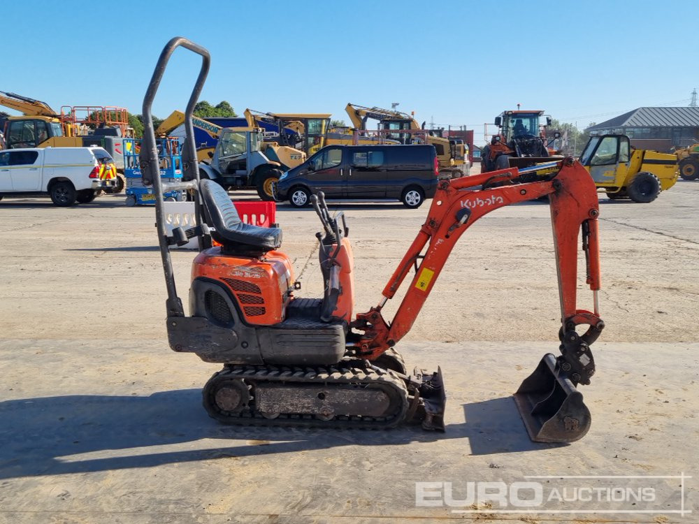 حفارة مُصَّغرة Kubota K008-3: صورة 6