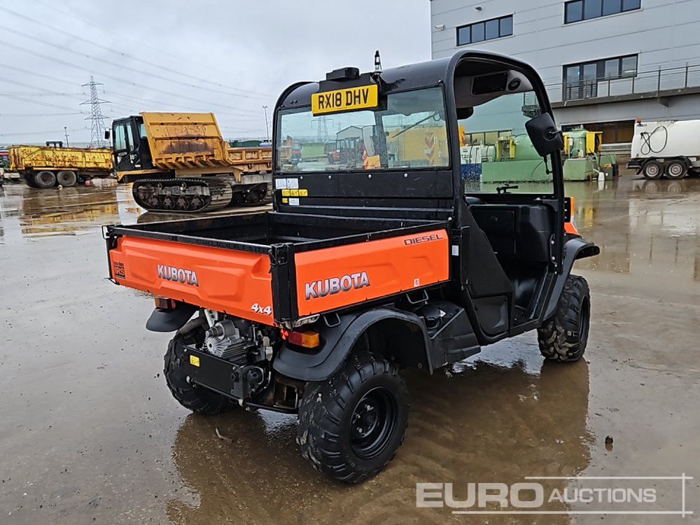 Kubota RTVX900 - مركبة لجميع التضاريس: صورة 5 Kubota RTVX900 - مركبة لجميع التضاريس: صورة 5
