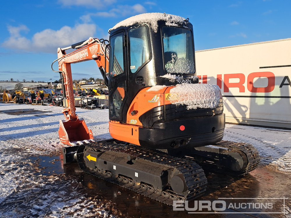 Kubota U55-4 - حفارة مُصَّغرة: صورة 3 Kubota U55-4 - حفارة مُصَّغرة: صورة 3