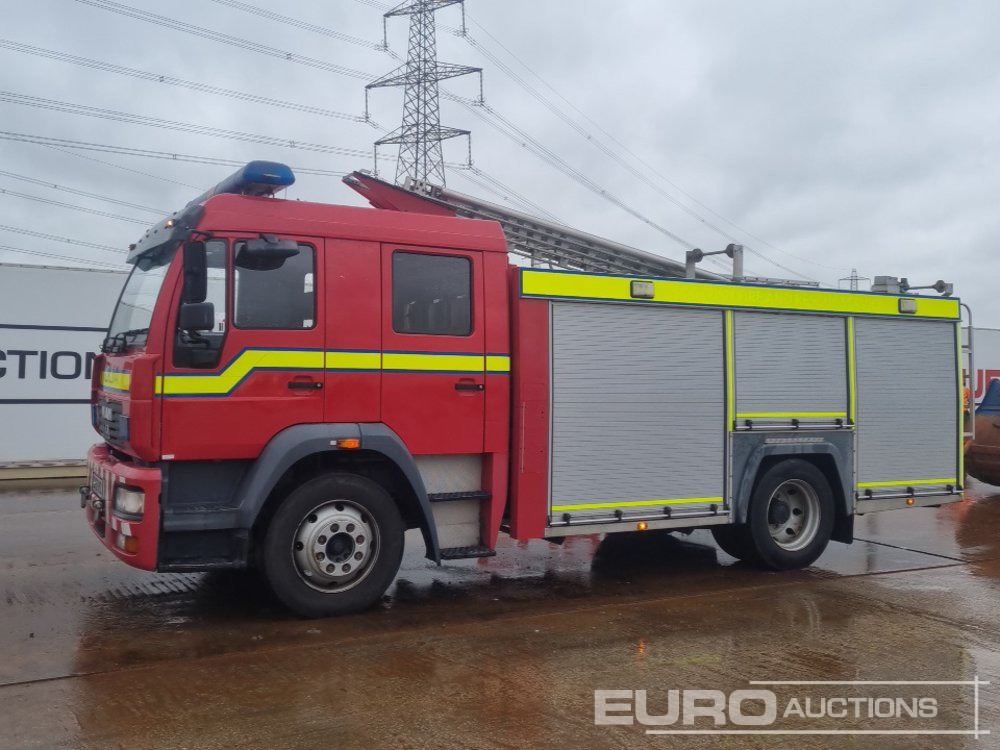 MAN 4x2 Fire Engine, Automatic Gearbox - سيارة إطفاء: صورة 1 MAN 4x2 Fire Engine, Automatic Gearbox - سيارة إطفاء: صورة 1