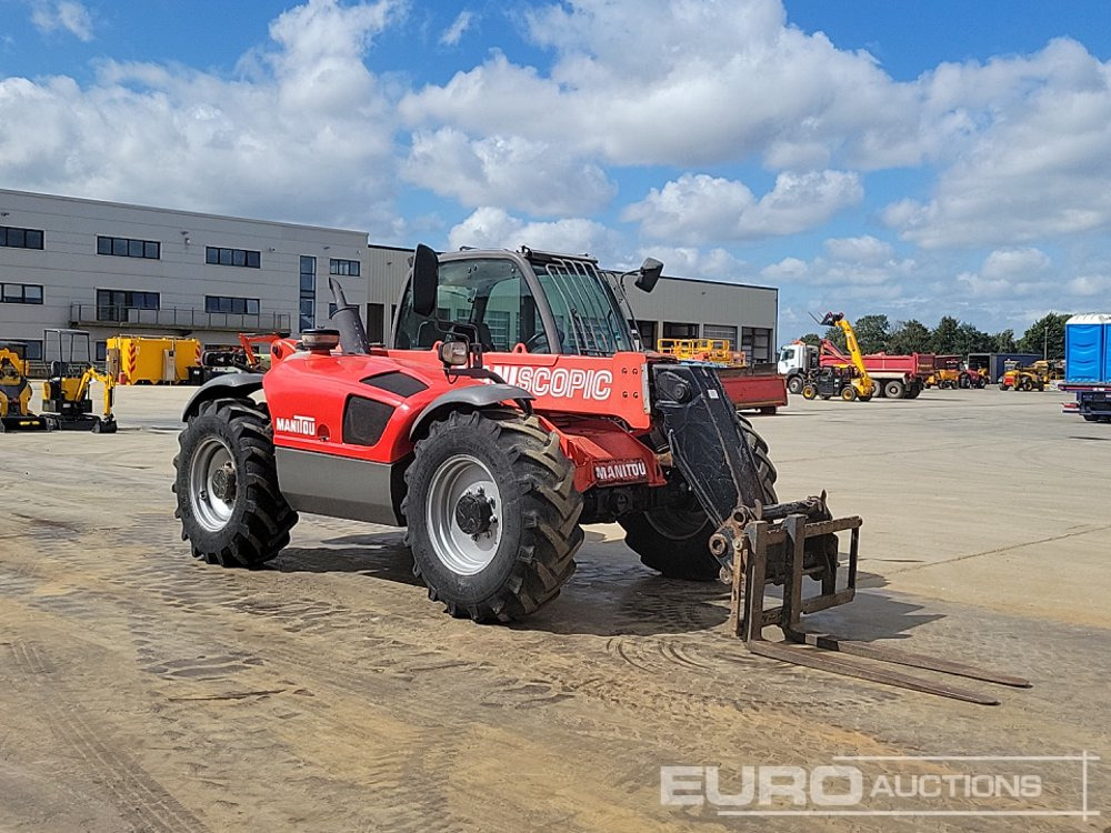 رافعة تلسكوبية Manitou MT732: صورة 7