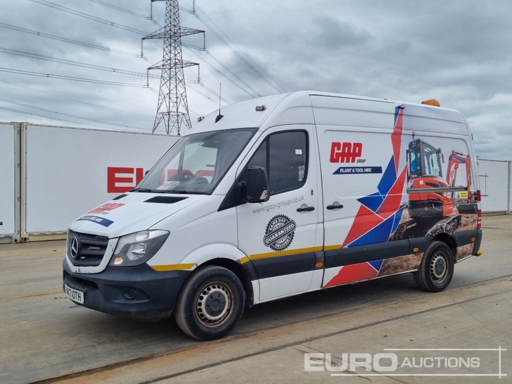 Mercedes Sprinter 316 CDI - شاحنة التوصيل: صورة 1 Mercedes Sprinter 316 CDI - شاحنة التوصيل: صورة 1