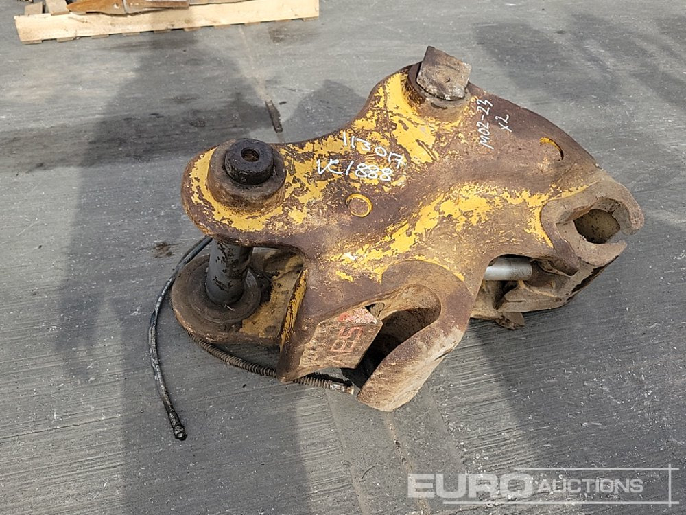 Miller Hydraulic Double Lock QH 80mm Pin to suit 20 Ton Excavator - قارنة توصيل هيدروليكي: صورة 5 Miller Hydraulic Double Lock QH 80mm Pin to suit 20 Ton Excavator - قارنة توصيل هيدروليكي: صورة 5