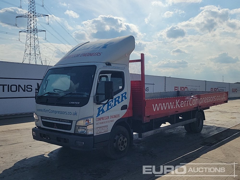 Mitsubishi Canter - شاحنات مسطحة: صورة 1 Mitsubishi Canter - شاحنات مسطحة: صورة 1