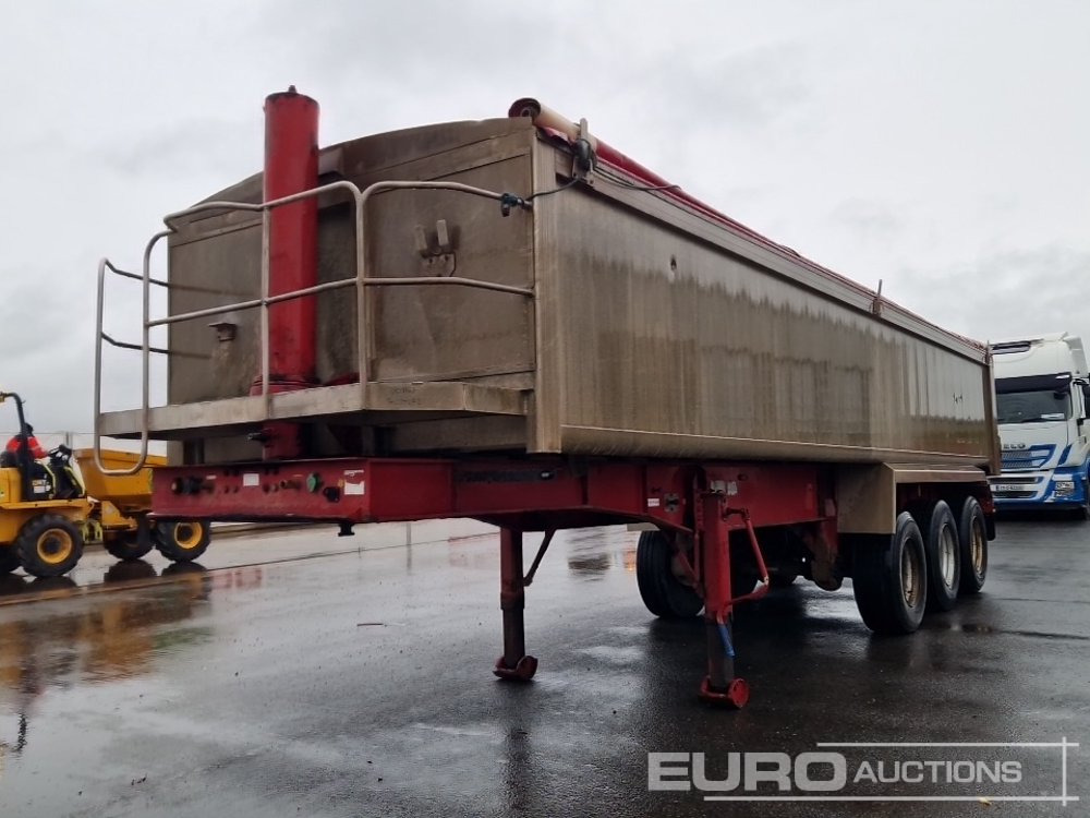 Montracon Tri Axle Tipping Trailer, ROR Axles - قلابة نصف مقطورة نصف مقطورة قلابة: صورة 1 Montracon Tri Axle Tipping Trailer, ROR Axles - قلابة نصف مقطورة نصف مقطورة قلابة: صورة 1