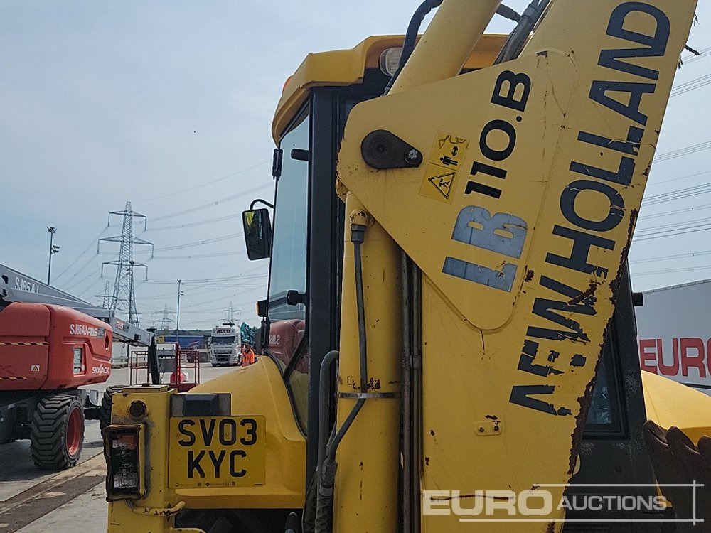 جرافة حفار New Holland LB110B-4PT: صورة 28