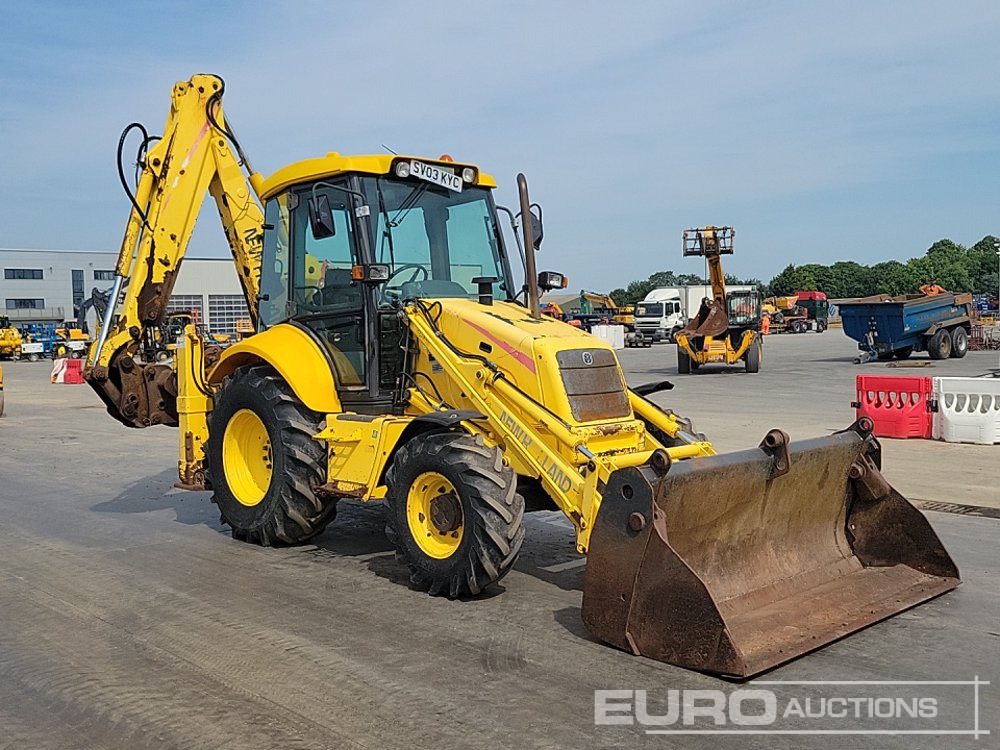 جرافة حفار New Holland LB110B-4PT: صورة 7