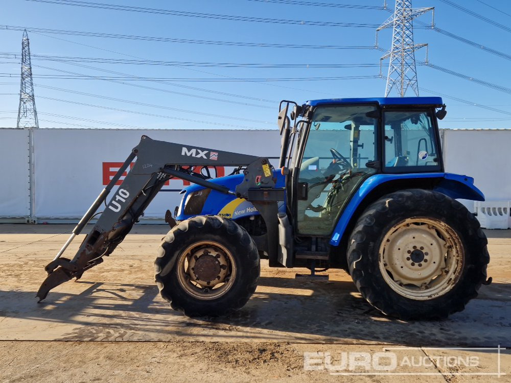 New Holland T5070 - جرار: صورة 2 New Holland T5070 - جرار: صورة 2
