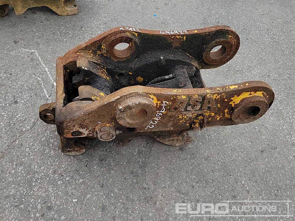 OSA Hydraulic Single Lock QH 80mm Pin to suit 20 Ton Excavator - قارنة توصيل هيدروليكي: صورة 2 OSA Hydraulic Single Lock QH 80mm Pin to suit 20 Ton Excavator - قارنة توصيل هيدروليكي: صورة 2