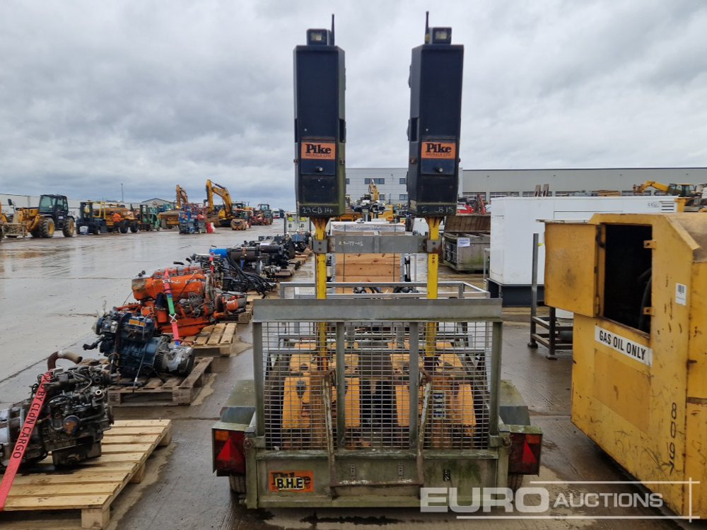 Pike Single Axle Traffic Light System Trailer, Ramp - مقطورة لنقل المعدات: صورة 4 Pike Single Axle Traffic Light System Trailer, Ramp - مقطورة لنقل المعدات: صورة 4