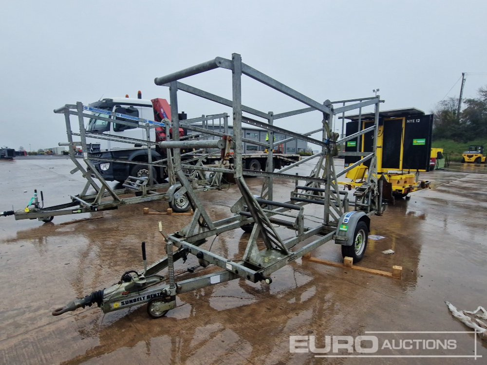 Pipe Reel Trailer - مقطورة لنقل المعدات: صورة 1 Pipe Reel Trailer - مقطورة لنقل المعدات: صورة 1