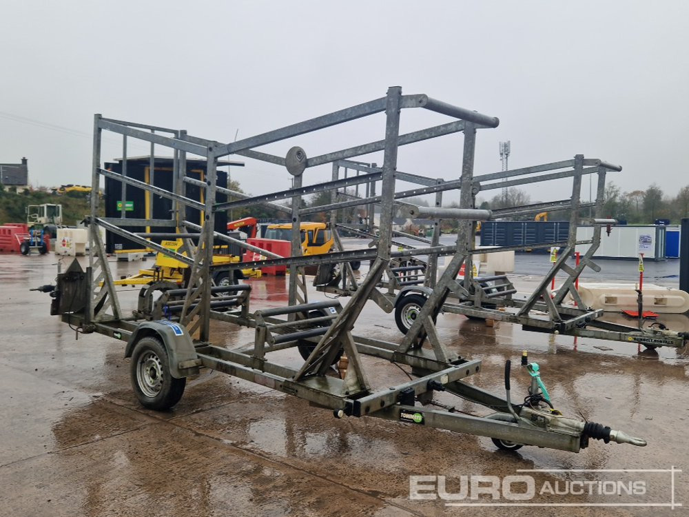 Pipe Reel Trailer - مقطورة لنقل المعدات: صورة 4 Pipe Reel Trailer - مقطورة لنقل المعدات: صورة 4