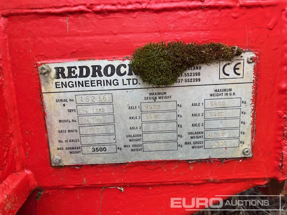 Redrock 16 Ton - المقطورة الزراعية: صورة 2 Redrock 16 Ton - المقطورة الزراعية: صورة 2