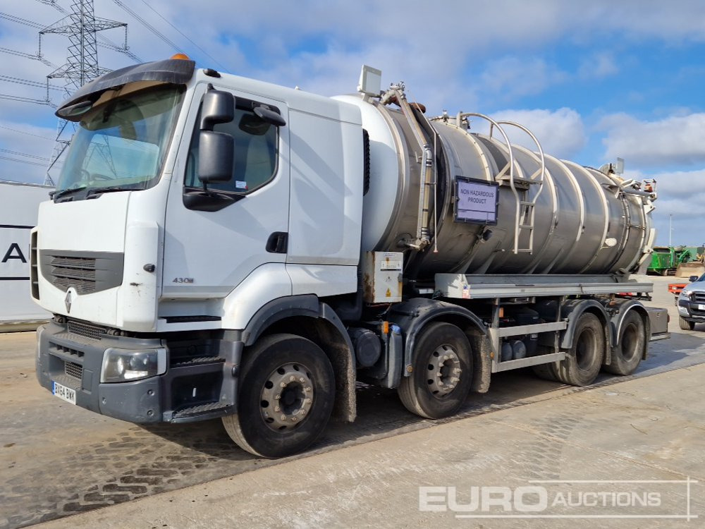 Renault Premium 430DXI - شاحنة صهريج: صورة 1 Renault Premium 430DXI - شاحنة صهريج: صورة 1