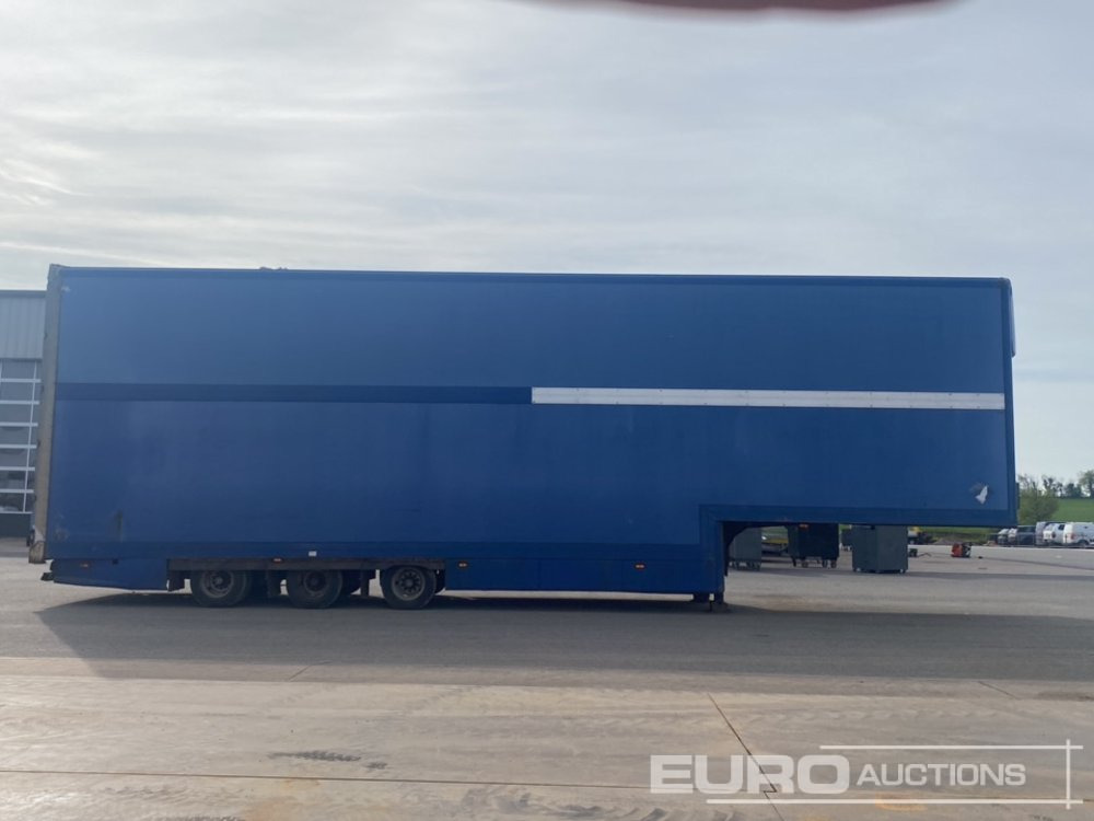 نصف مقطورة صندوق مغلق SDC 45' Tri Axle Double Deck Trailer, BPW Axles: صورة 6