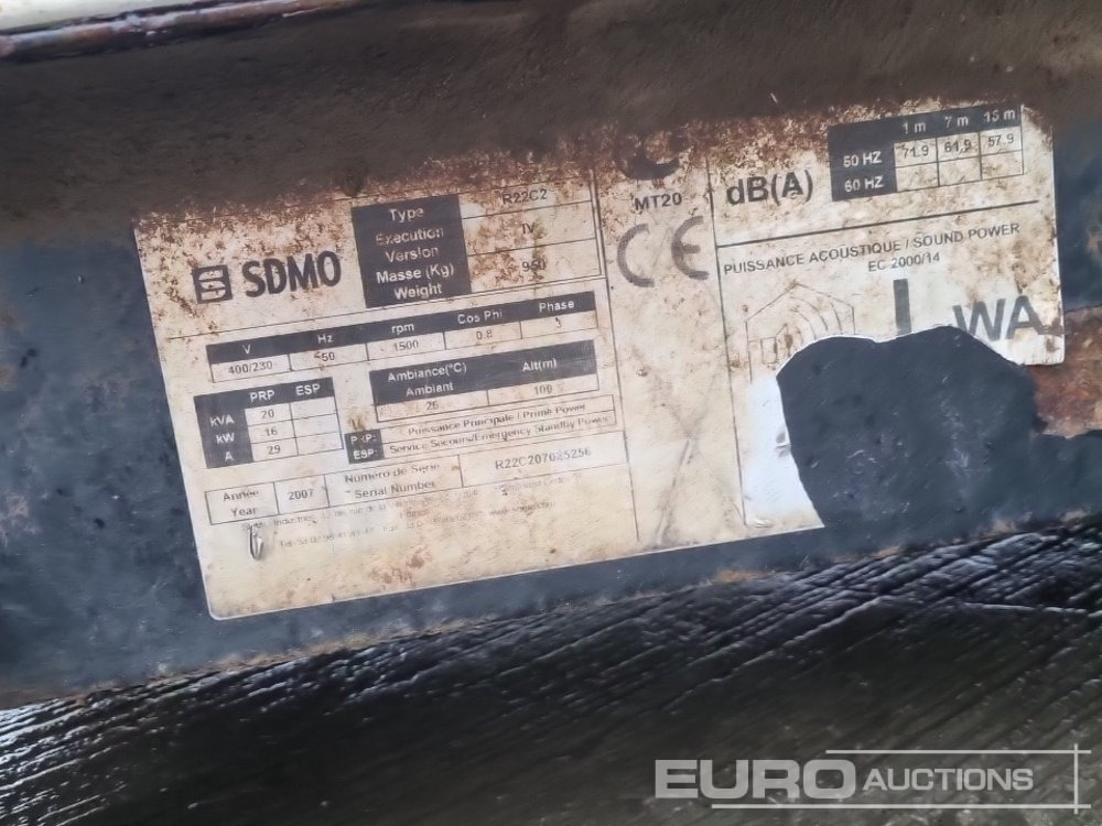 مجموعة المولدات SDMO R22: صورة 29