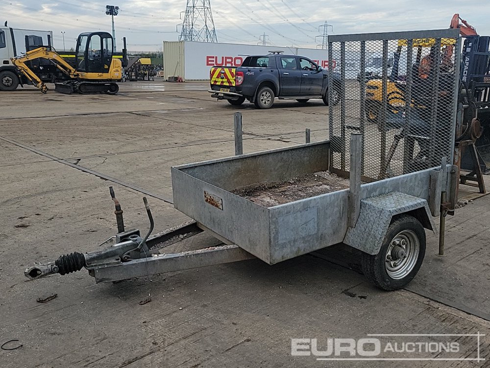 SPW Single Axle Plant Trailer, Ramp - مقطورة لنقل المعدات: صورة 1 SPW Single Axle Plant Trailer, Ramp - مقطورة لنقل المعدات: صورة 1
