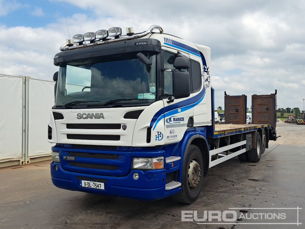 Scania P320 - شاحنات مسطحة: صورة 1 Scania P320 - شاحنات مسطحة: صورة 1