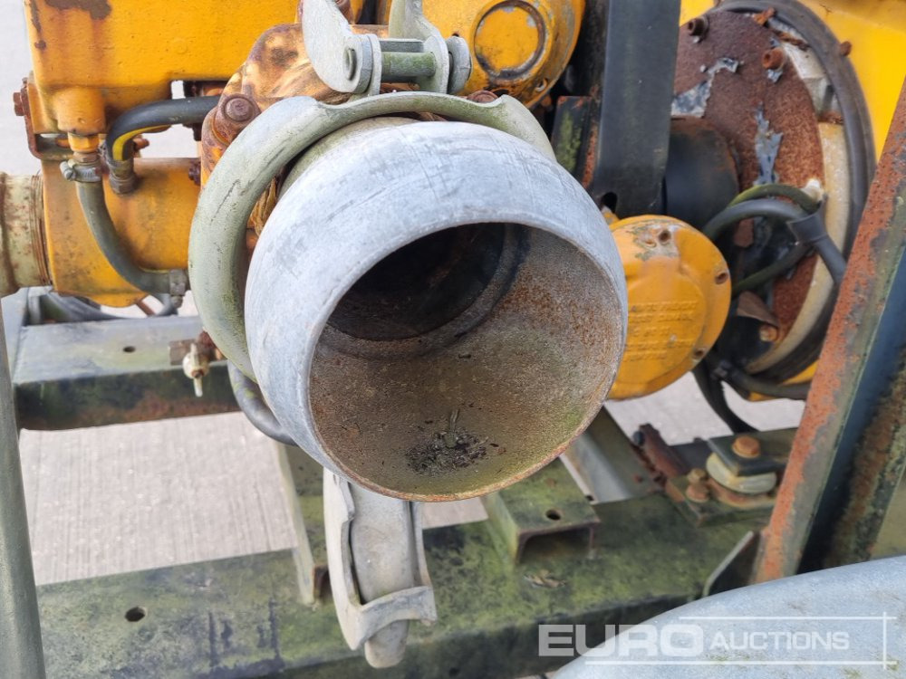 مضخة مياه Single Axle 4" Water Pump, Hatz Engine: صورة 18