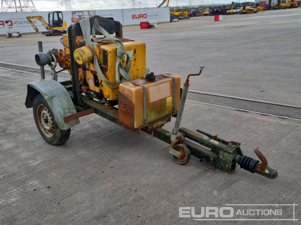 مضخة مياه Single Axle 4" Water Pump, Hatz Engine: صورة 7