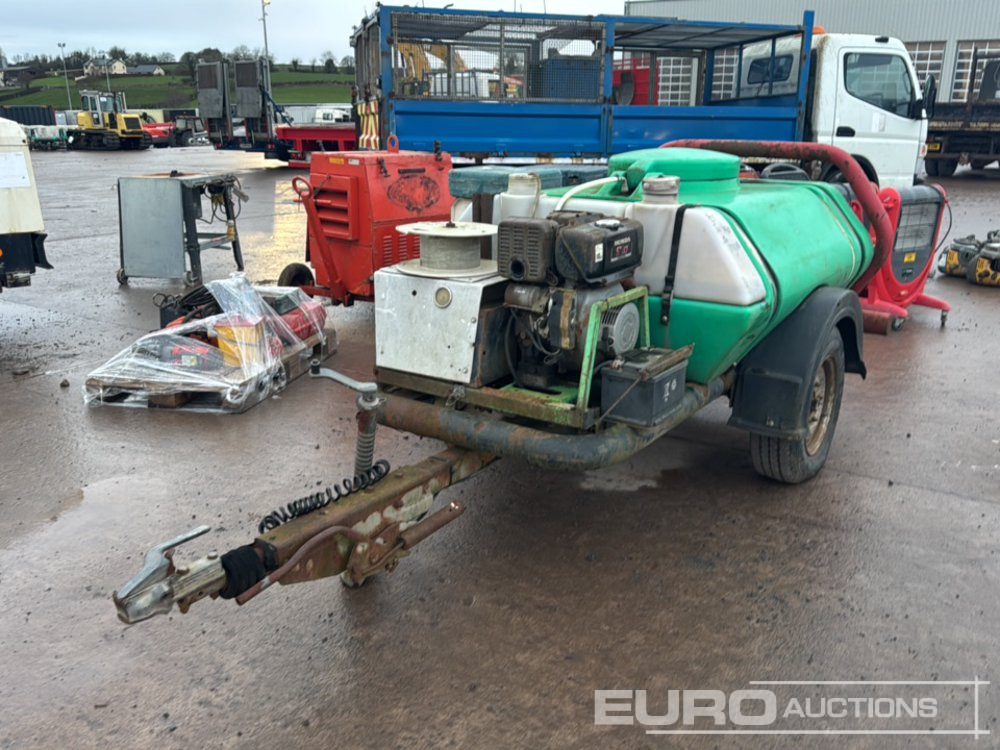 Single Axle Diesel Water Bowser, Pressure Washer, Honda Engine - ماكينة غسيل ضغط عالي: صورة 1 Single Axle Diesel Water Bowser, Pressure Washer, Honda Engine - ماكينة غسيل ضغط عالي: صورة 1