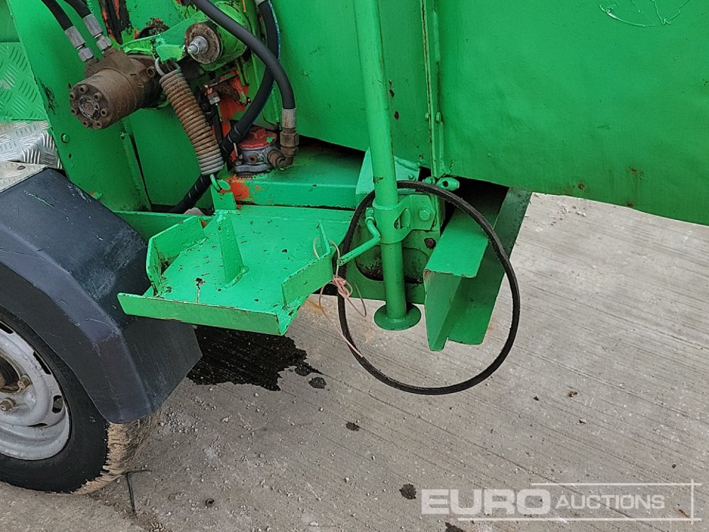 الآلات الزراعية Single Axle Diesel Wood Chipper, Isuzu Engine: صورة 17
