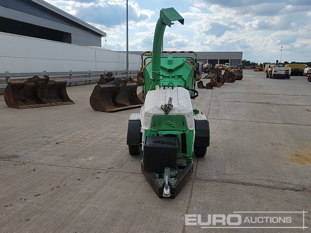 الآلات الزراعية Single Axle Diesel Wood Chipper, Isuzu Engine: صورة 8