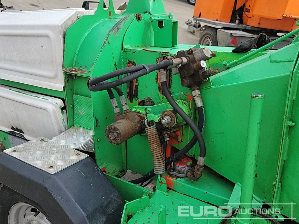الآلات الزراعية Single Axle Diesel Wood Chipper, Isuzu Engine: صورة 16
