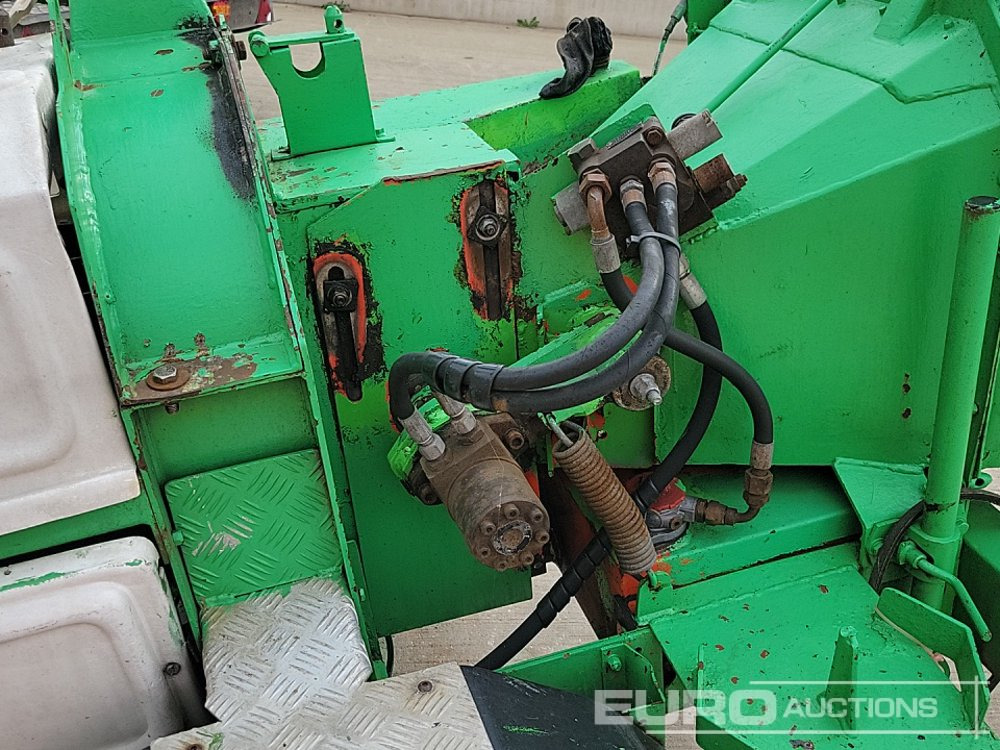 الآلات الزراعية Single Axle Diesel Wood Chipper, Isuzu Engine: صورة 15