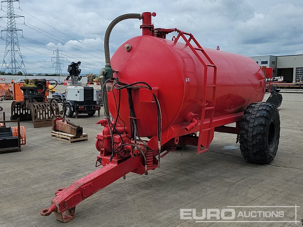 Single Axle Sprung Draw Bar Hydraulic Vacuum Tanker Trailer - المقطورة الزراعية: صورة 1 Single Axle Sprung Draw Bar Hydraulic Vacuum Tanker Trailer - المقطورة الزراعية: صورة 1