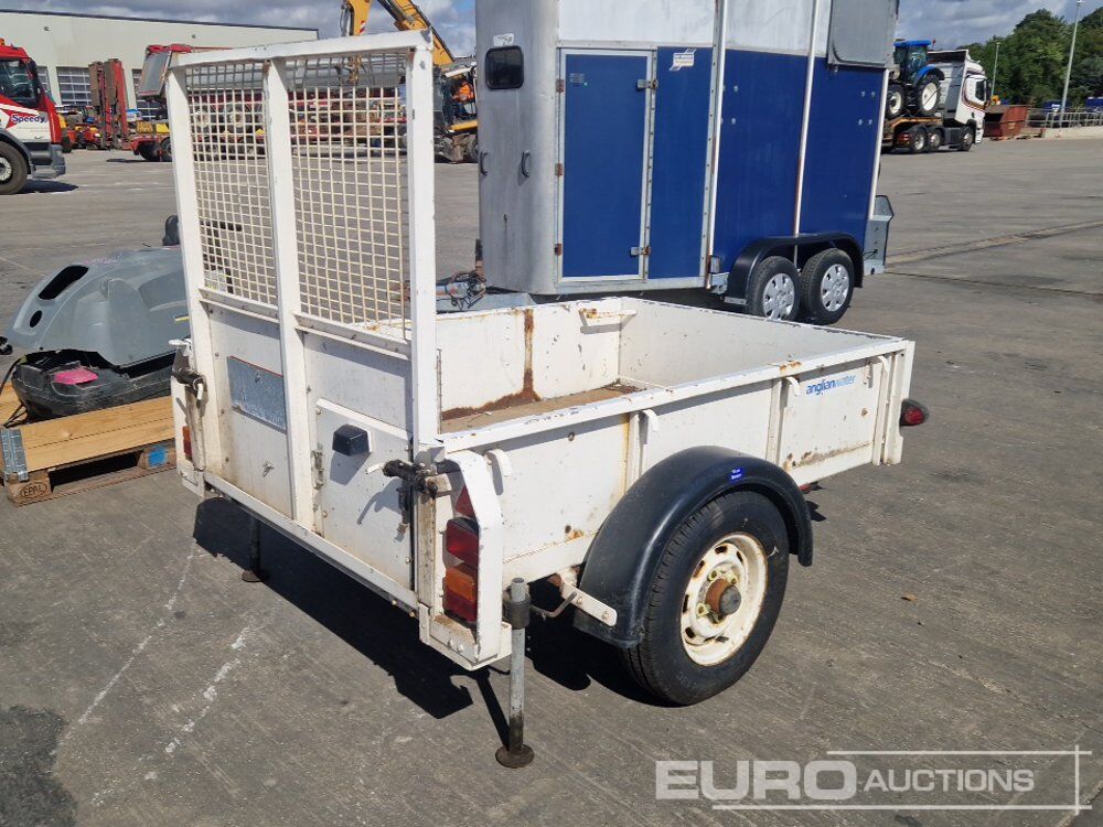 Single Axle Trailer, Ramp - مقطورة لنقل المعدات: صورة 5 Single Axle Trailer, Ramp - مقطورة لنقل المعدات: صورة 5