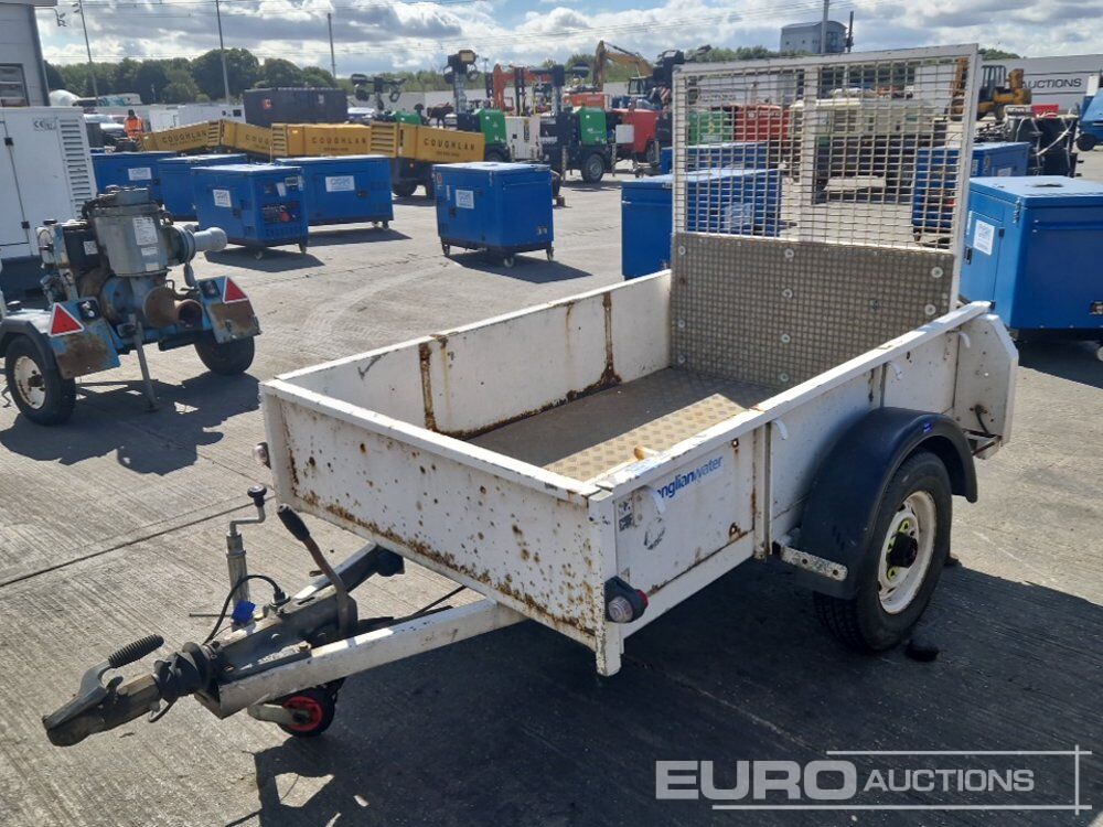 Single Axle Trailer, Ramp - مقطورة لنقل المعدات: صورة 1 Single Axle Trailer, Ramp - مقطورة لنقل المعدات: صورة 1