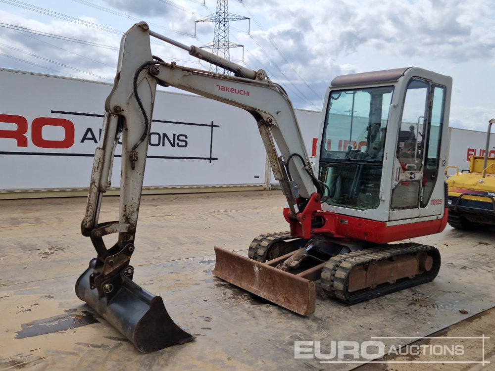 Takeuchi TB125 - حفارة مُصَّغرة: صورة 1 Takeuchi TB125 - حفارة مُصَّغرة: صورة 1