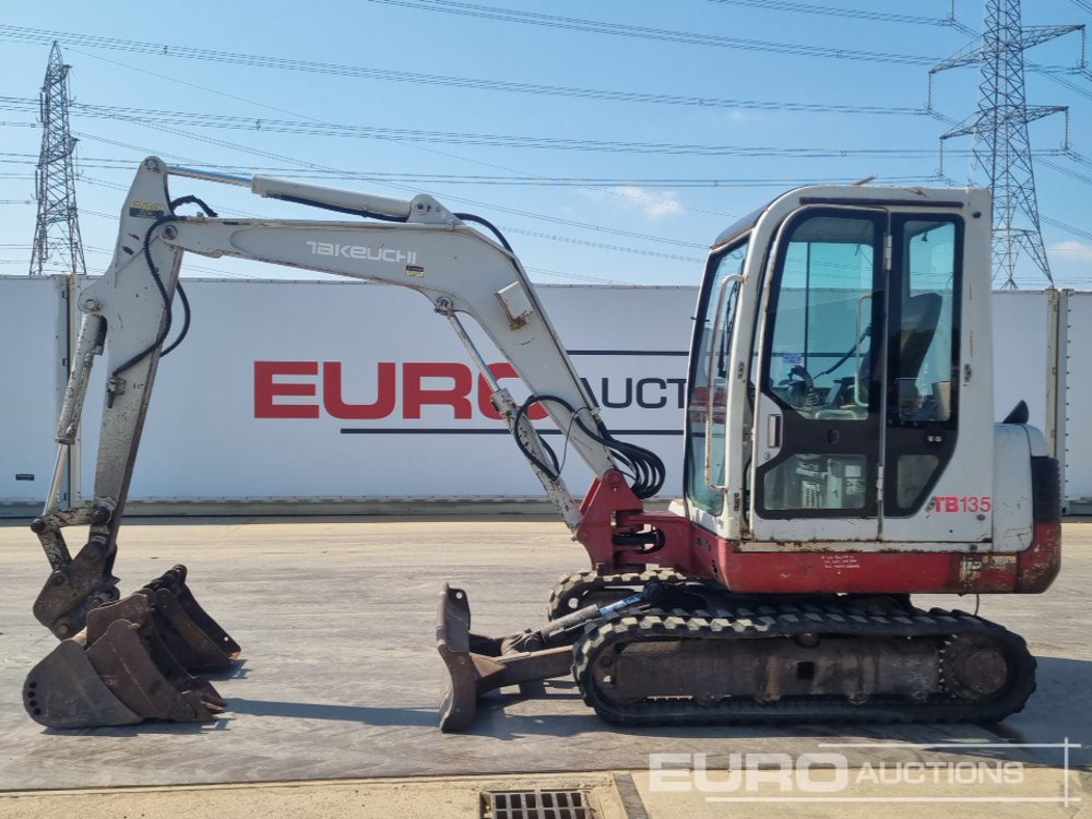 Takeuchi TB135 - حفارة مُصَّغرة: صورة 2 Takeuchi TB135 - حفارة مُصَّغرة: صورة 2