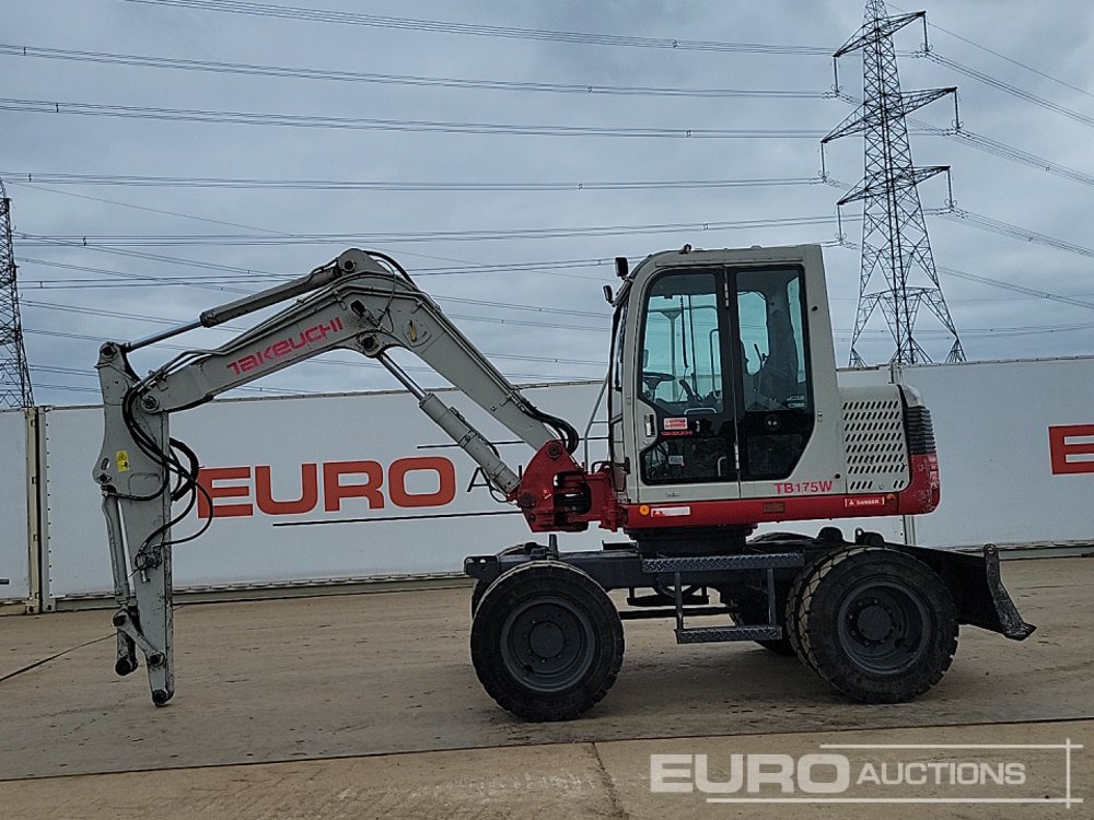 Takeuchi TB175W - حفارة دولاب: صورة 2 Takeuchi TB175W - حفارة دولاب: صورة 2