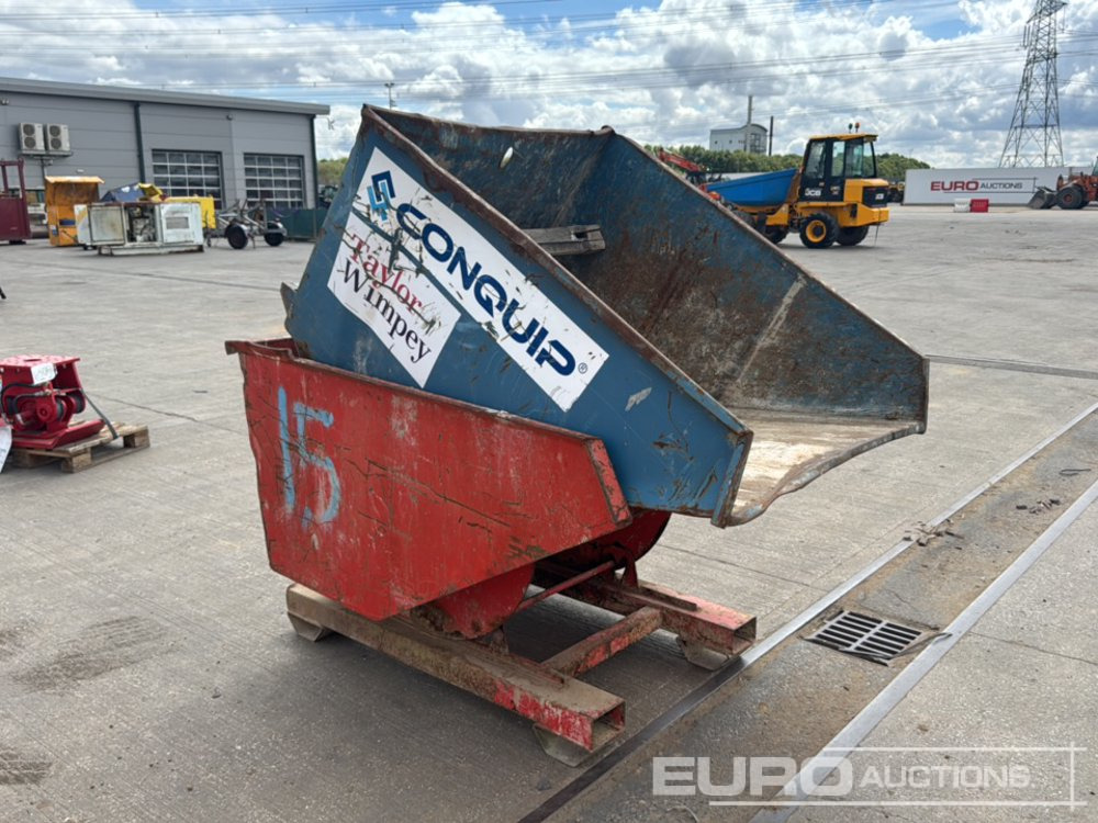 Tipping Skip to suit Forklift (2 of) - قادوس بقلاب ذاتي: صورة 4 Tipping Skip to suit Forklift (2 of) - قادوس بقلاب ذاتي: صورة 4