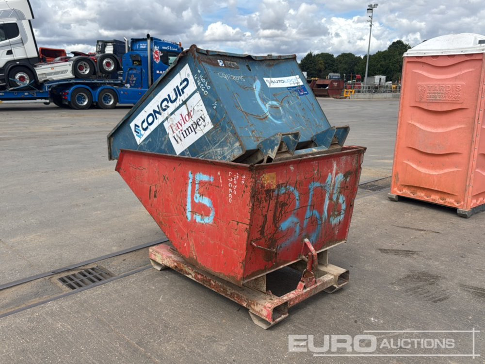 Tipping Skip to suit Forklift (2 of) - قادوس بقلاب ذاتي: صورة 2 Tipping Skip to suit Forklift (2 of) - قادوس بقلاب ذاتي: صورة 2