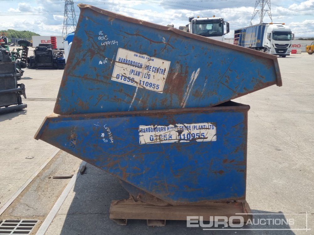 Tipping Skip to suit Forklift (3 of) - قادوس بقلاب ذاتي: صورة 2 Tipping Skip to suit Forklift (3 of) - قادوس بقلاب ذاتي: صورة 2