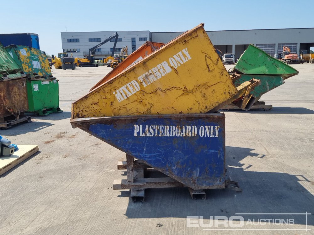 Tipping Skip to suit Forklift (4 of) - قادوس بقلاب ذاتي: صورة 2 Tipping Skip to suit Forklift (4 of) - قادوس بقلاب ذاتي: صورة 2