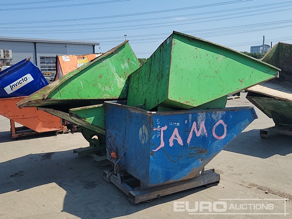 Tipping Skip to suit Forklift (4 of) - قادوس بقلاب ذاتي: صورة 1 Tipping Skip to suit Forklift (4 of) - قادوس بقلاب ذاتي: صورة 1